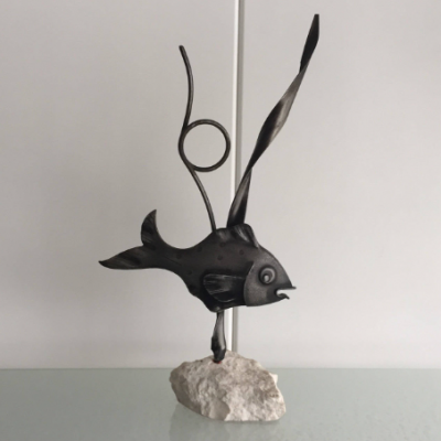 Fish sculpture